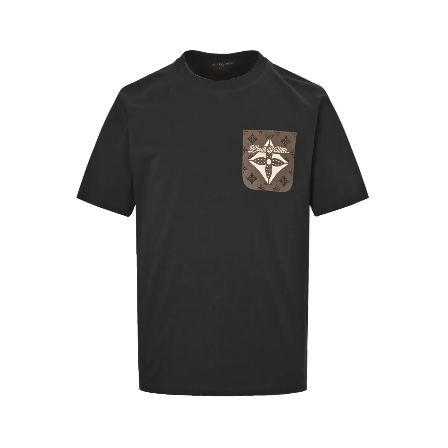 Louis Vuitton/Louis Vuitton 25ss presbyopic fake pocket short sleeves